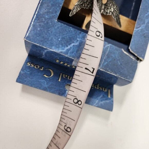 Autom Hand Crafted 6" Wood Wall Cross Inspirational Religious Catholic NEW - Picture 6 of 6